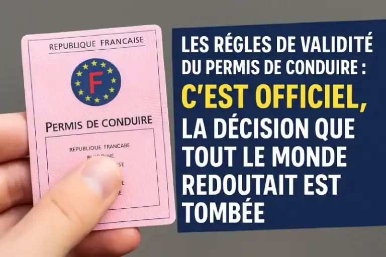 Les règles de validité du permis de conduire : C’est Officiel, la Décision que Tout le Monde Redoutait est Tombée