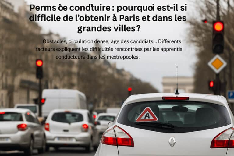 Permis de Conduire : Pourquoi Est-il Si Difficile de l'Obtenir à Paris et dans les Grandes Villes ?