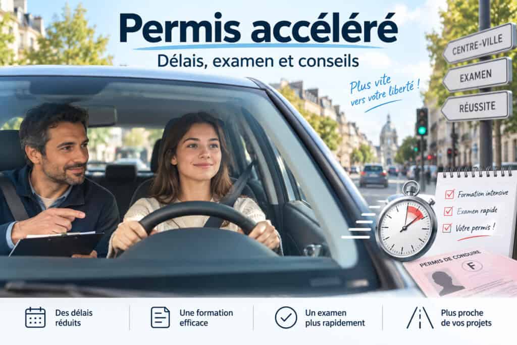Permis super accéléré : pourquoi la date d’examen compte plus que le nombre d’heures